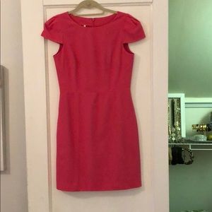 Hot Pink 4C Fitted Dress